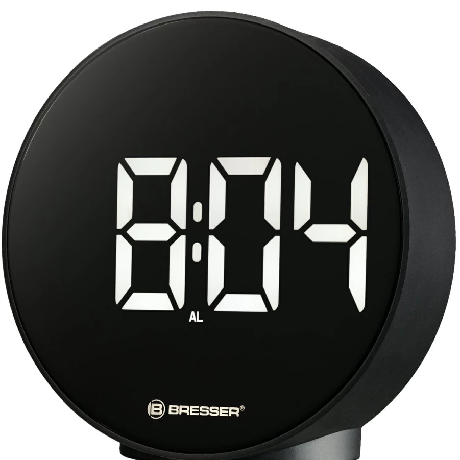Bresser Mytime Echo Fxr Digital Alarm Clock with LED Display and Snooze Function