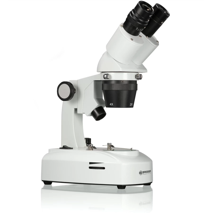 Bresser Researcher ICD LED 20X-80X Stereo Microscope with Adjustable Magnification for Precision Observation