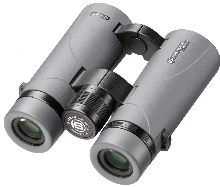 Bresser Pirsch Ed 8x42 Binoculars with Phase Coating - High Performance Hunting & Birding Optics