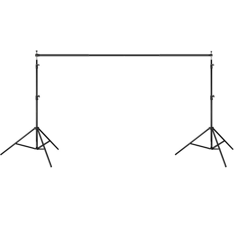 Bresser BR-BGS1 Background System Set with 3x4m Cloth - 3 Color Options for Professional Photography