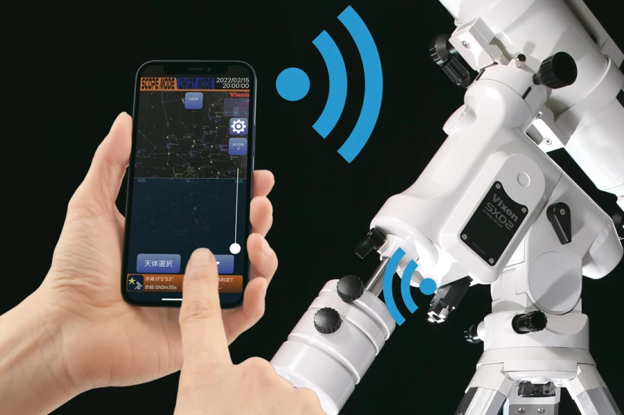 Bresser Vixen SXD2 WL WiFi Equatorial GoTo Mount for Astrophotography and Telescope Tracking