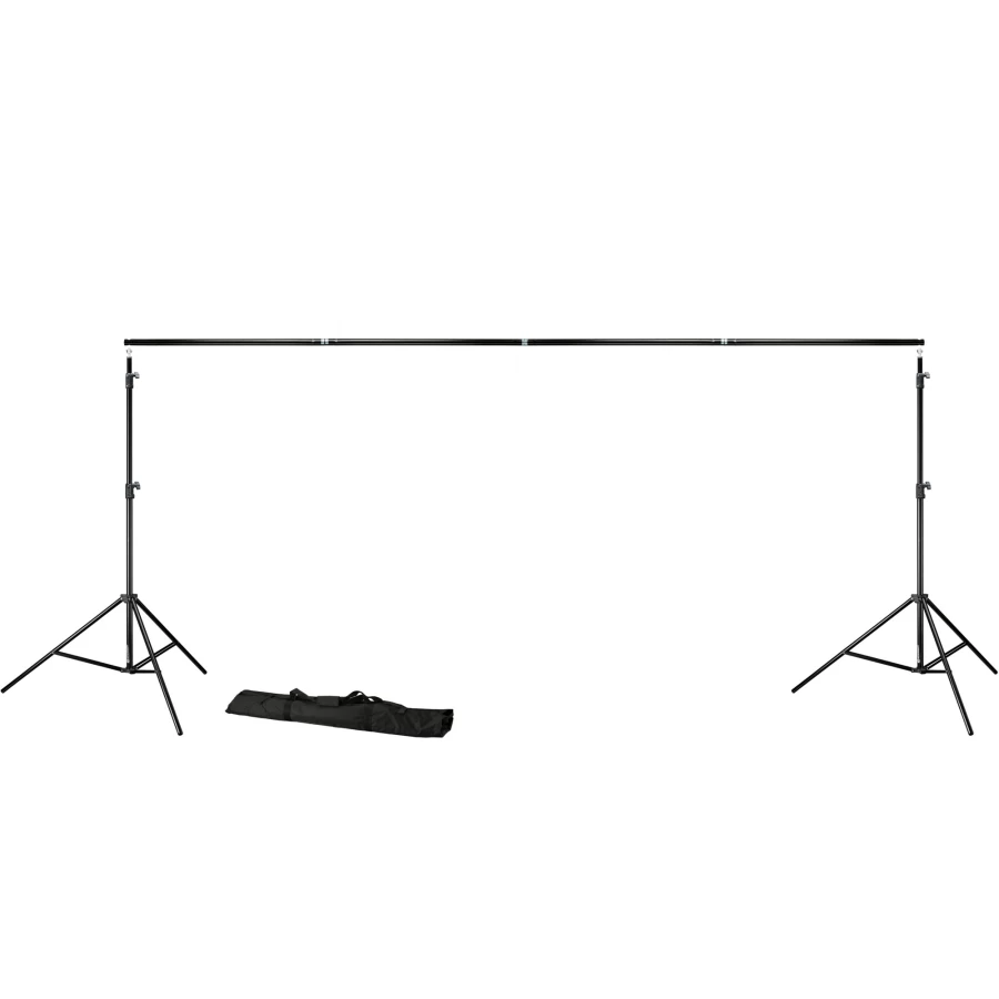 Bresser BR-D23 240x300cm Photography Background System - Portable Studio Backdrop Stand Kit