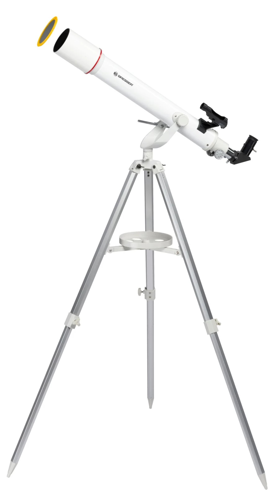 Bresser Nano AR-70/700 AZ Refractor Telescope with 70mm Aperture for Astronomy Beginners
