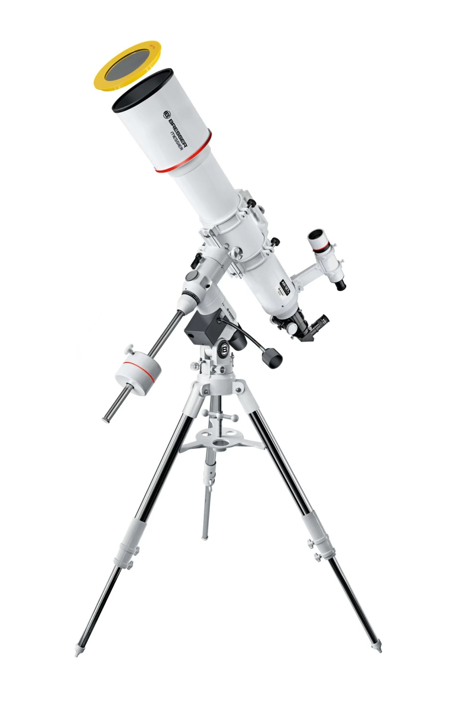 Bresser AR-127S/635 Hexafoc Refractor Telescope with EXOS-2 EQ5 Mount for Astronomy