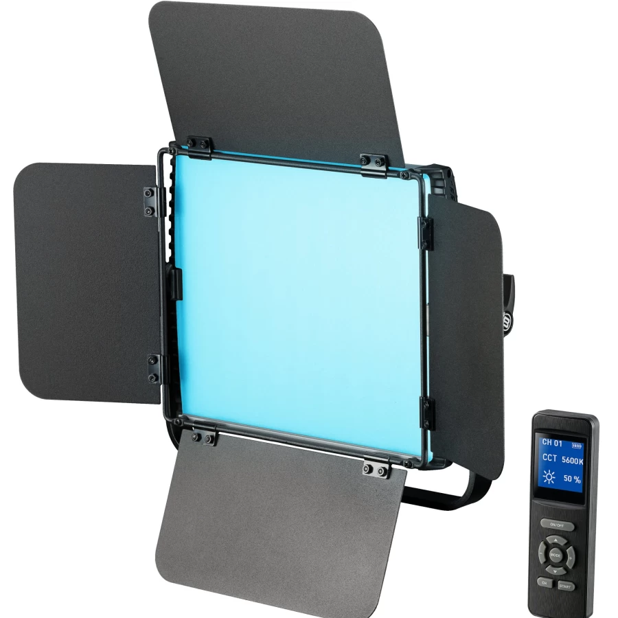 Bresser BR-36W RGB Professional LED Light - Multi-Color Lighting for Studio & Stage