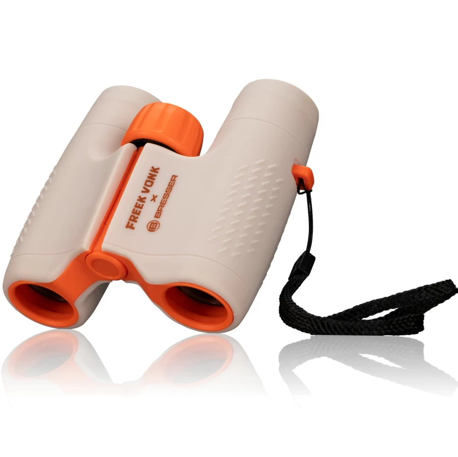 Bresser 6x21 Kids Binoculars – Freek Vonk Edition for Children's Outdoor Adventures