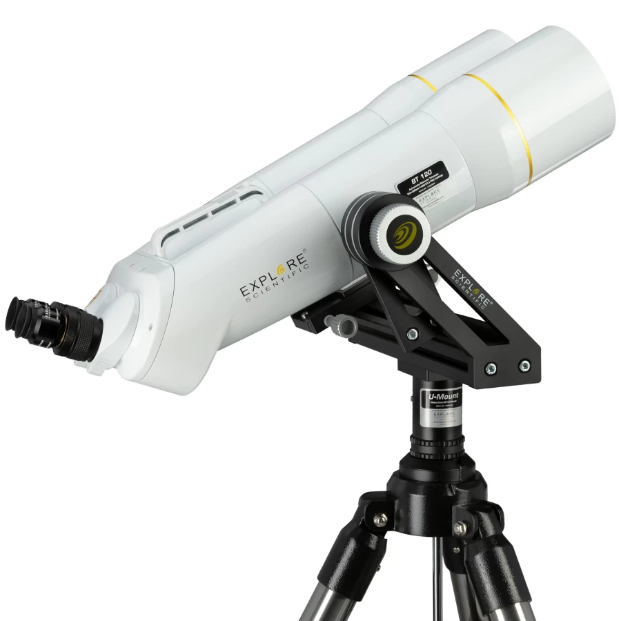Bresser 20mm Giant Binocular with 62° Wide Angle View - Explore Scientific BT-120 SF High Performance Optics