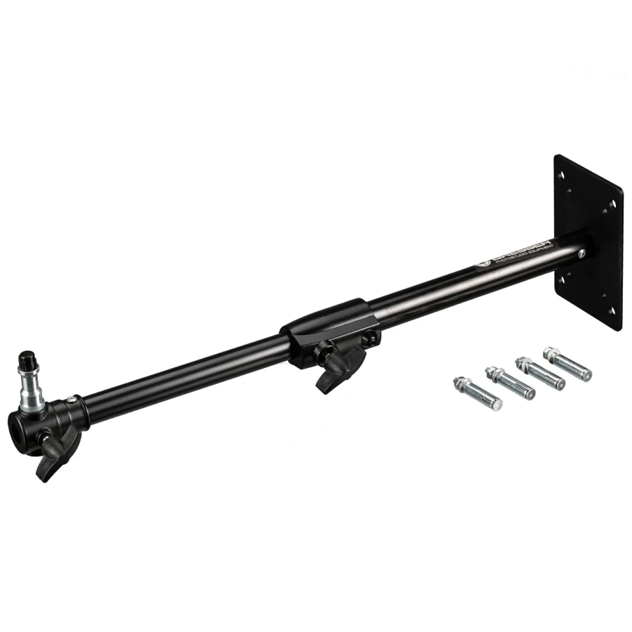 Bresser JM-46 Extendable Telescopic Wall Mount Bracket 37-60 cm for Monitors and TVs