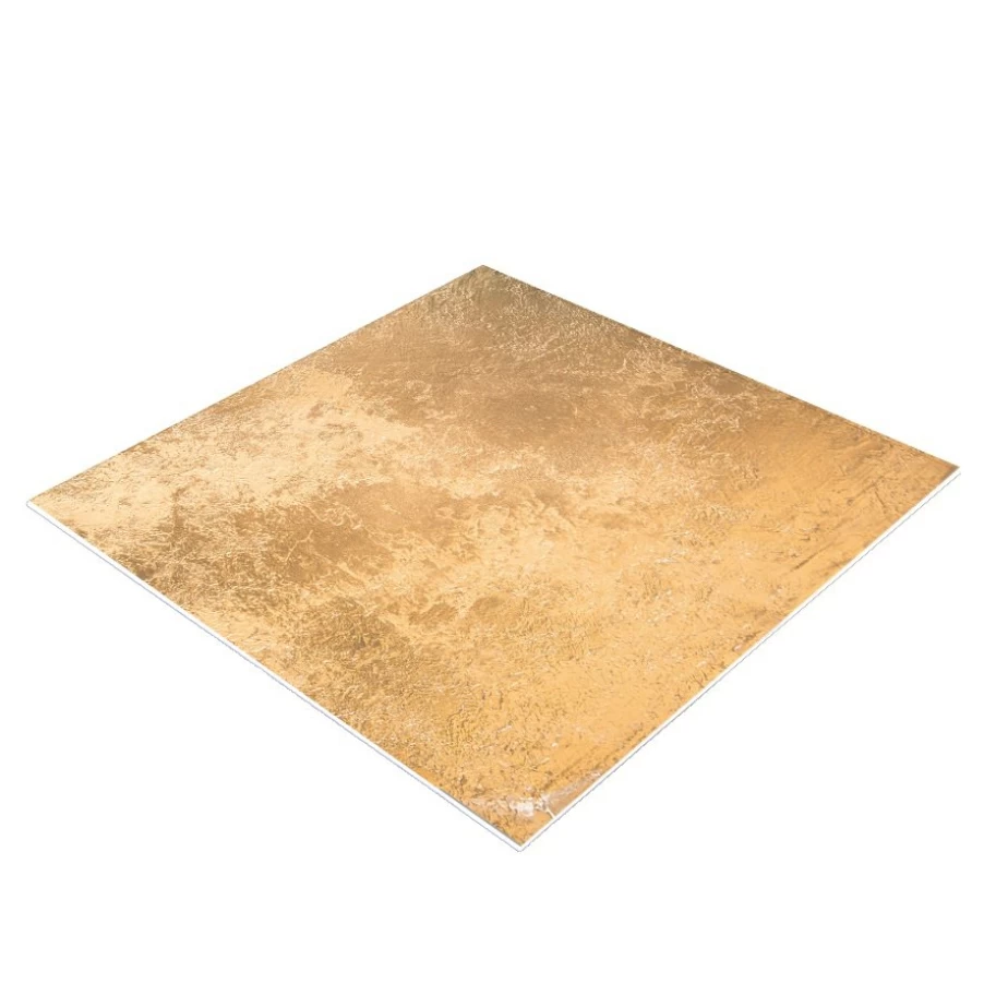 Bresser 60x60cm Golden Texture Flat Lay Background for Tabletop Photography - Premium Photo Backdrop