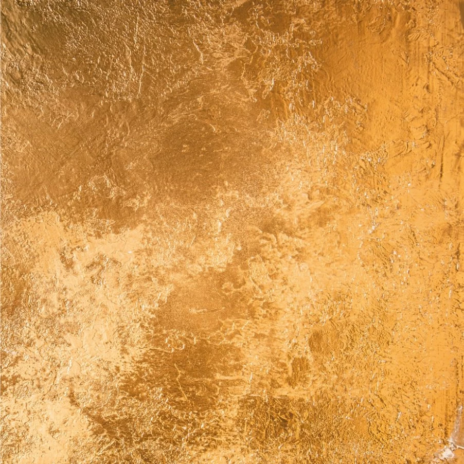 Bresser 60x60cm Golden Texture Flat Lay Background for Tabletop Photography - Premium Photo Backdrop