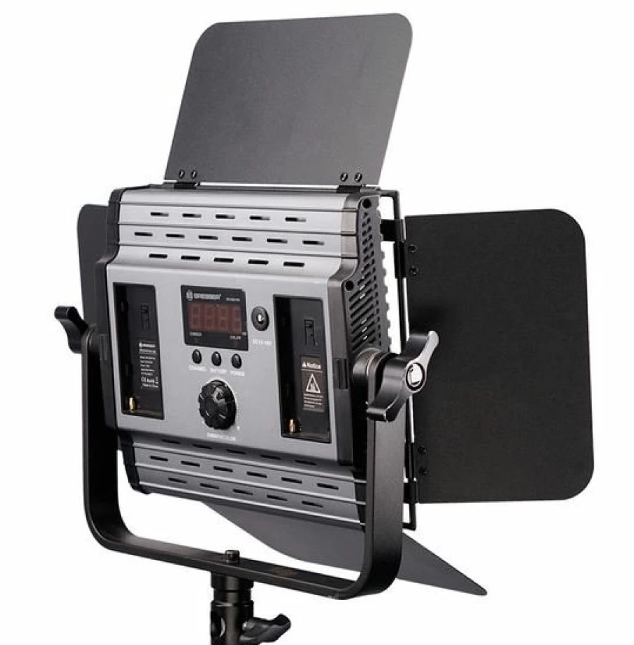Bresser BR-S36B Pro 36W Bi-Color LED Panel Light with Adjustable Brightness for Studio Photography