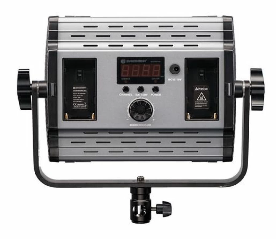 Bresser BR-S36B Pro 36W Bi-Color LED Panel Light with Adjustable Brightness for Studio Photography