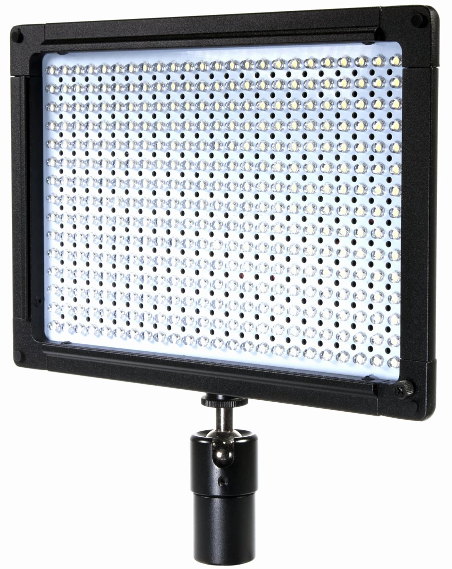 Bresser SH-360A Bi-Color LED Panel Light Kit - 3-Piece Set with Adjustable Lighting for Studio & Photography