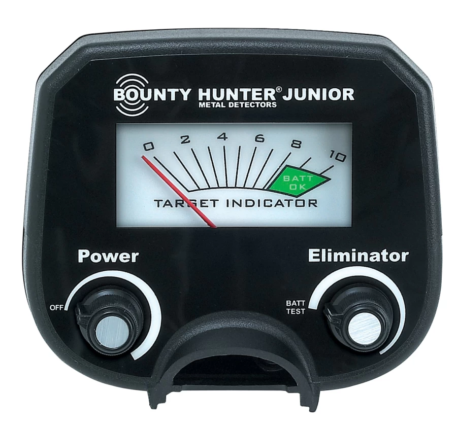 Bresser Junior Metal Detector for Kids - Bounty Hunter Edition, Lightweight & Easy-to-Use Treasure Finder