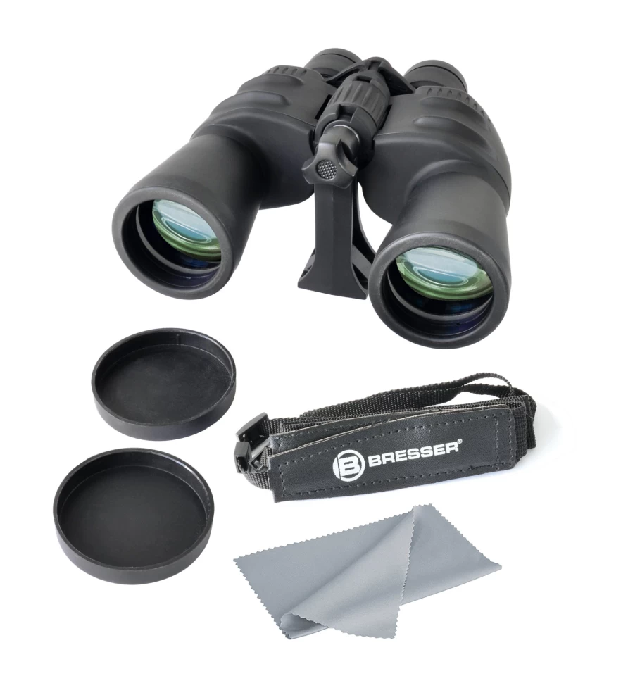 Bresser 7-35x50 Zoomar Zoom Binoculars - High Magnification Zoom Lens for Long Range Viewing
