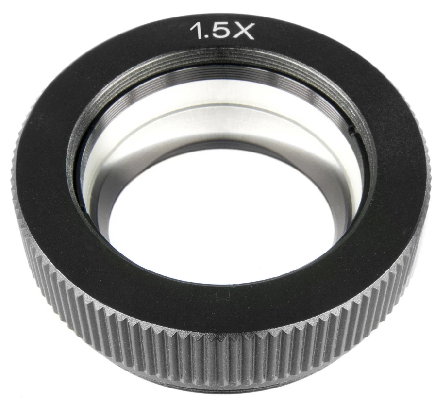 Bresser 1.5X Additional Objective Lens for Enhanced Microscope Magnification