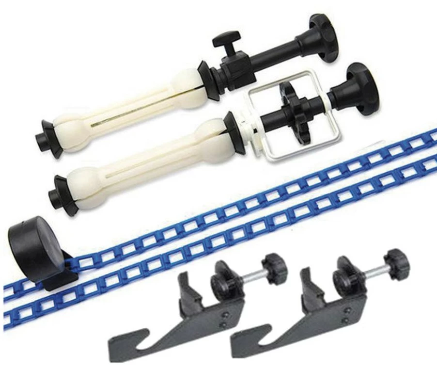 Bresser MB-11B Background Roll Tube Clamp System - Hanging Mount for Photography Backdrops
