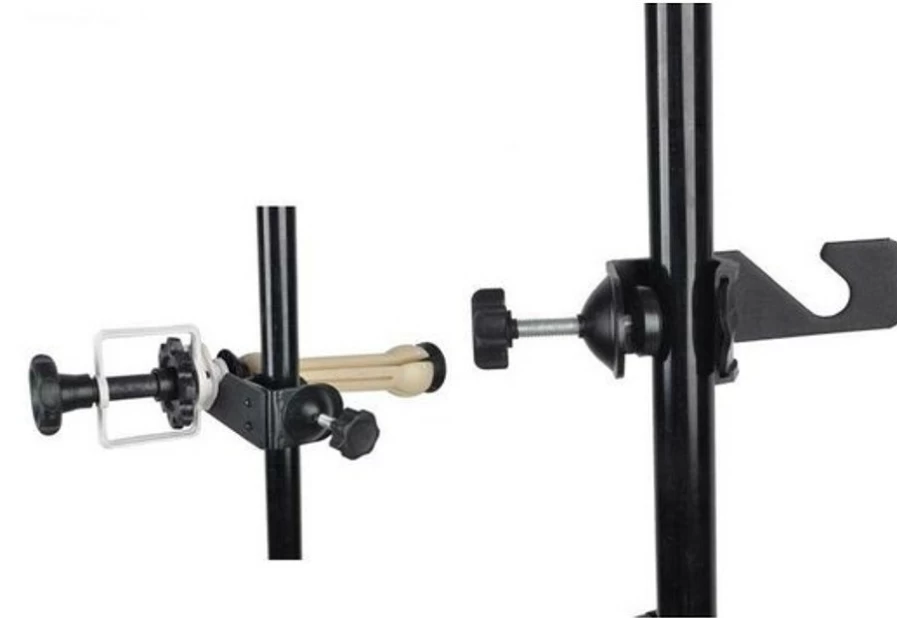 Bresser MB-11B Background Roll Tube Clamp System - Hanging Mount for Photography Backdrops