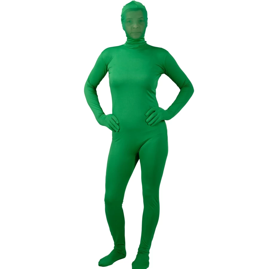 Bresser Br-C2M Chroma Key Green Screen Two-Piece Bodysuit for Professional Photography and Video Production