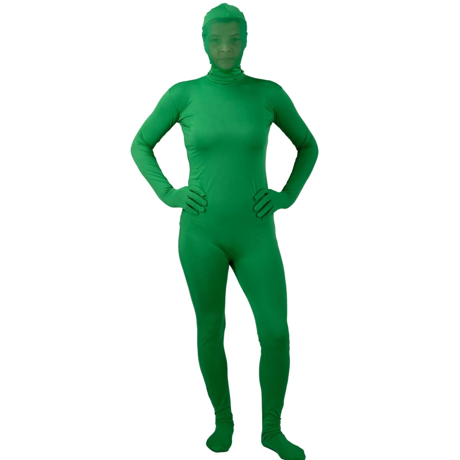 Bresser Br-C2M Chroma Key Green Screen Two-Piece Bodysuit for Professional Photography and Video Production