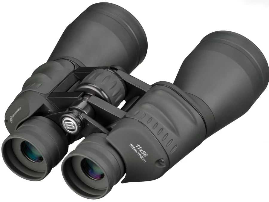 Bresser 11x56 Spezial Jagd Porro Prism Binoculars - High Power Hunting Binoculars for Low Light