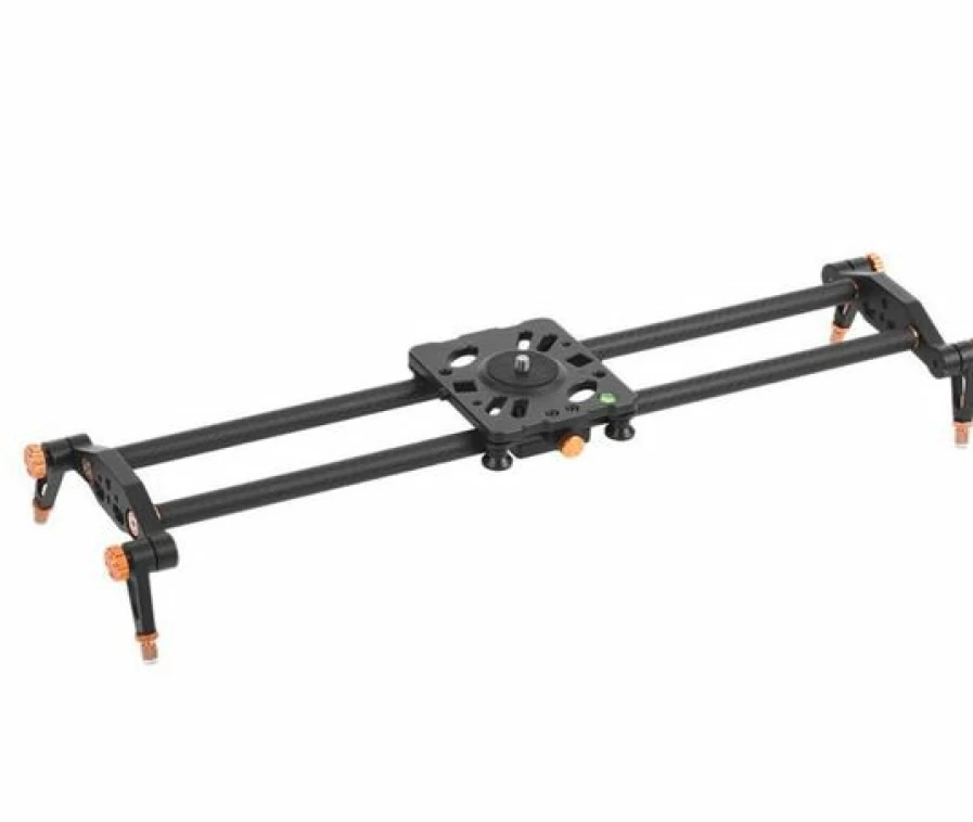 Bresser Carbon Slider 120Cm Aluminum Tripod with Smooth Panning for Professional Photography