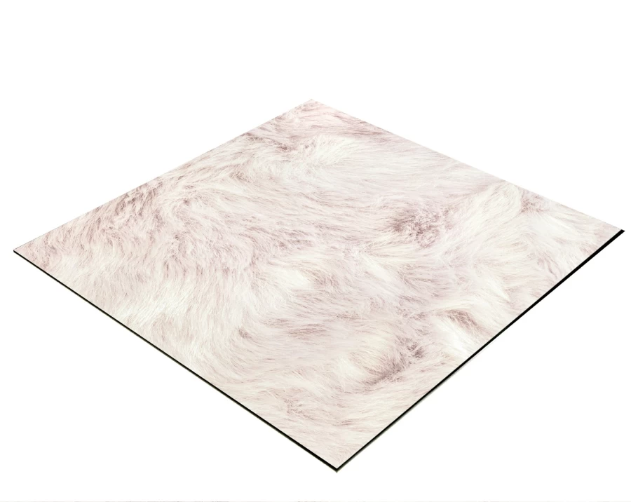 Bresser 40x40cm Plush Rose Flat Lay Background for Tabletop Photography - Premium Soft Fabric for Product & Portrait Shoots