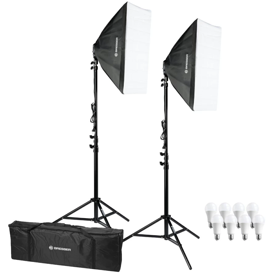 Bresser BR-2845 LED Daylight Set - High-Quality Lighting Kit for Professional Use