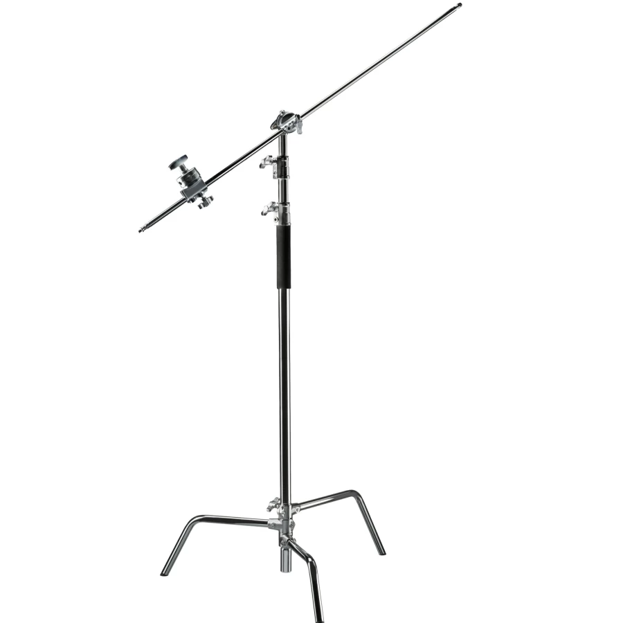 Bresser BR-C24 Professional C-Stand with Boom Arm for Studio Photography and Video Production