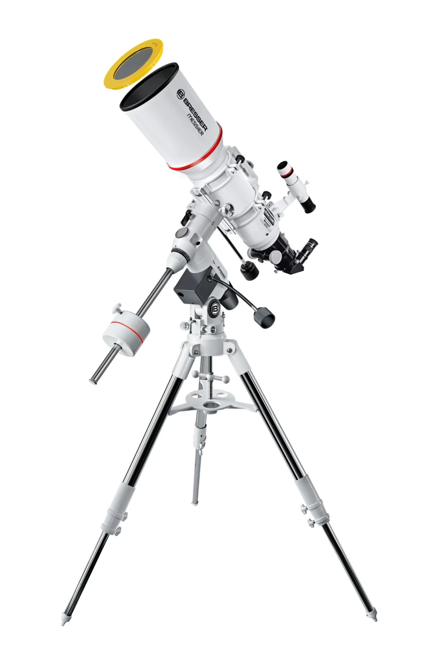 Bresser AR-102S/600 EXOS-2 Refractor Telescope with 102mm Aperture for Astronomy Observation