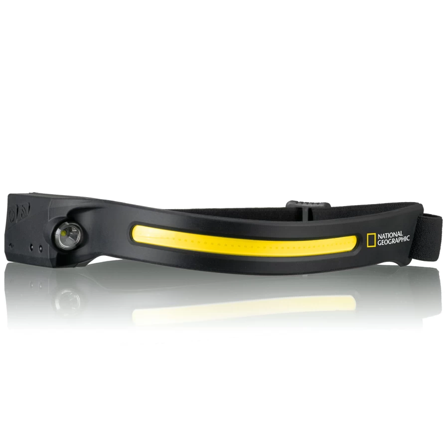 Bresser National Geographic Illuminos LED Strip Headlamp with Bright Stripe Light for Outdoor Adventures