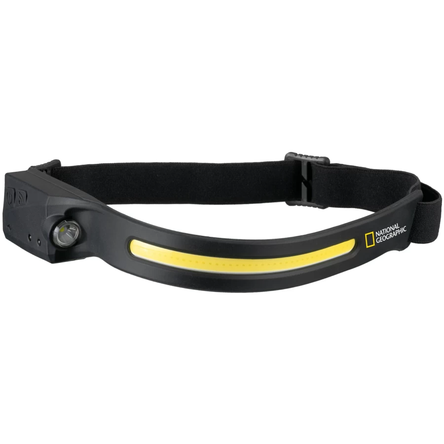 Bresser National Geographic Illuminos LED Strip Headlamp with Bright Stripe Light for Outdoor Adventures