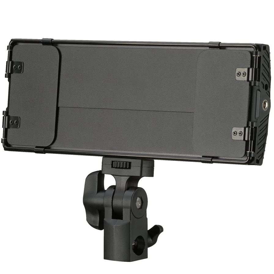 Bresser PT-30B-II Bi-Color LED Video Light with Barn Doors, Rechargeable Battery, Power Adapter, Remote Control & Carrying Case for Studio Photography