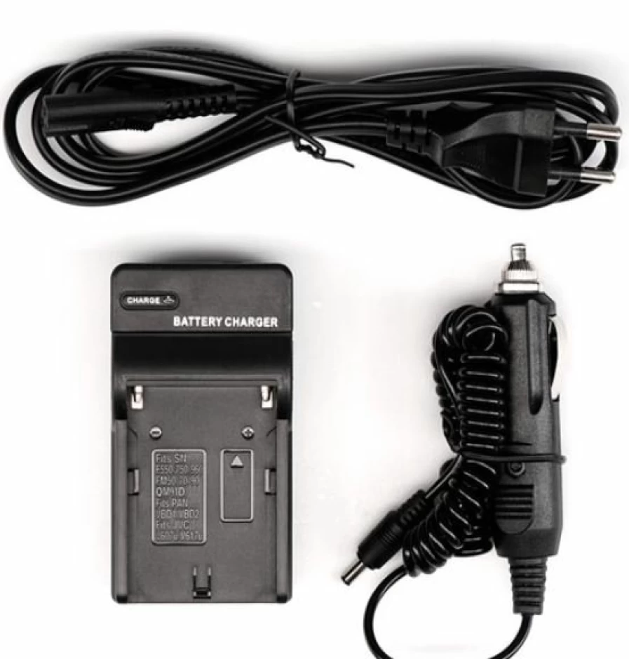 Bresser NP-F Series Battery Charger - Compatible with Sony NP-F Batteries