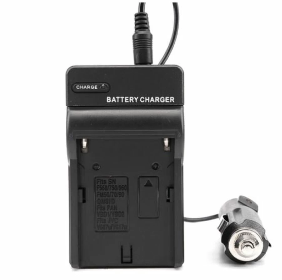 Bresser NP-F Series Battery Charger - Compatible with Sony NP-F Batteries