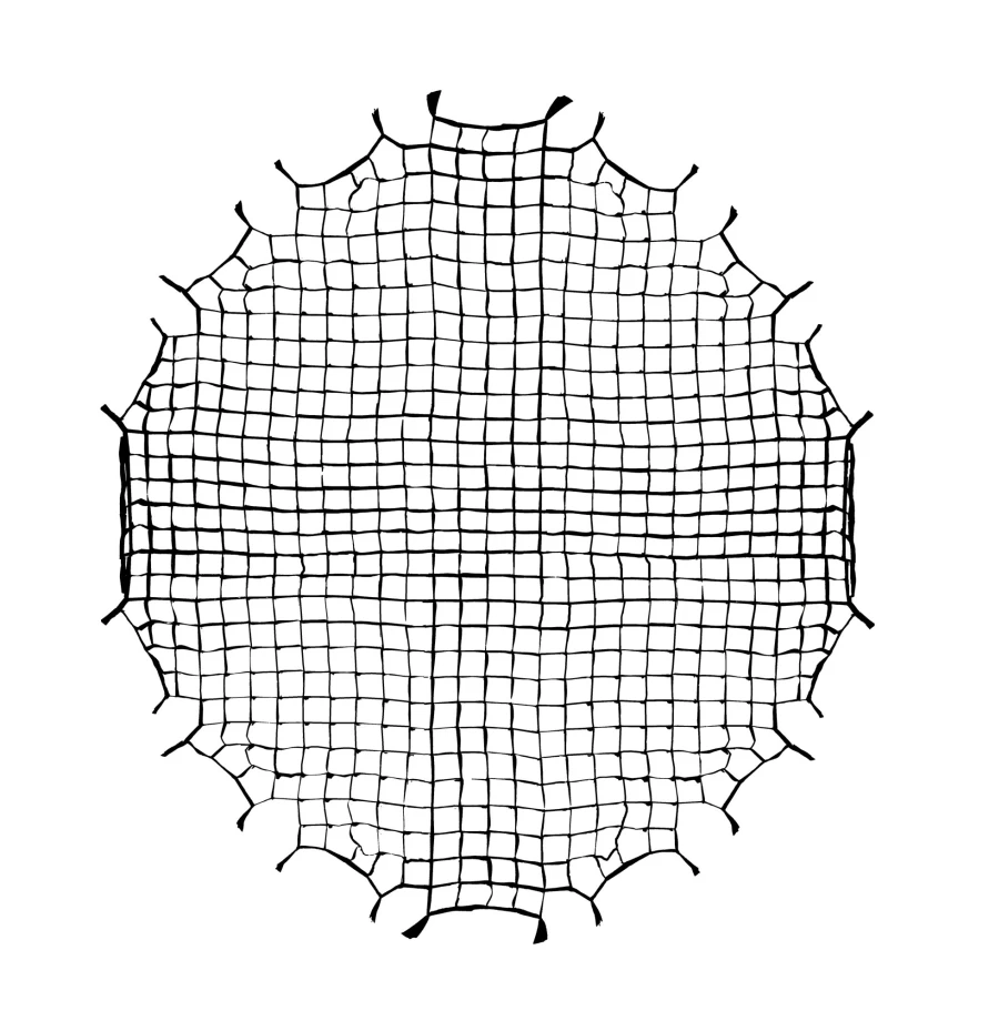 Bresser 65cm Honeycomb Grid for Super Quick Octabox – Light Modifier for Soft Diffused Lighting